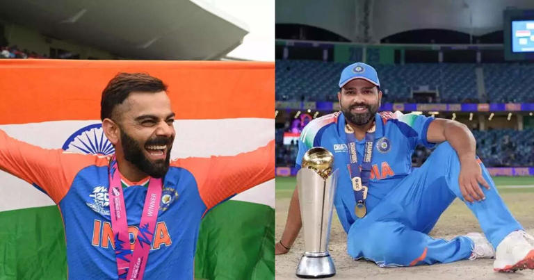 Virat Kohli and Rohit Sharma