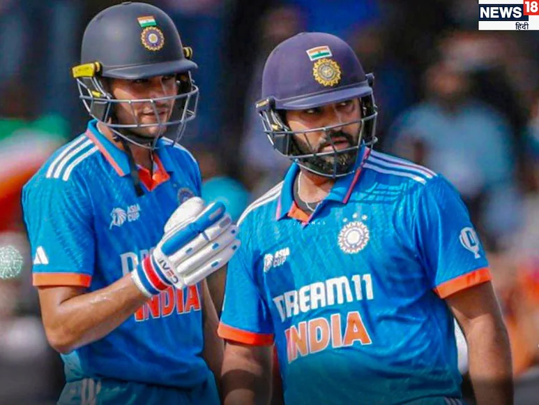 Shubhman Gill and Rohit Sharma