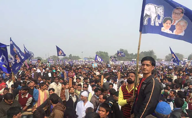 BSP Rally in Lucknow