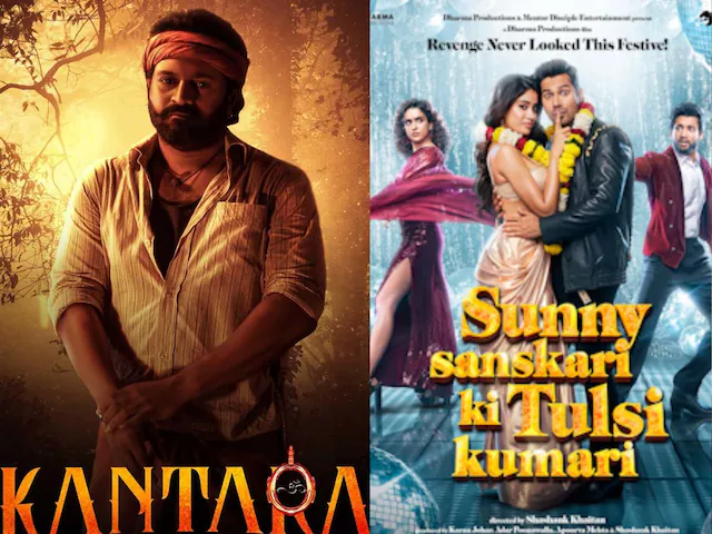 Box Office कांतारा चैप्टर 1 बनाम सनी संस्कारी तुलसी कुमारी