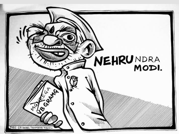 Nehru cartoon