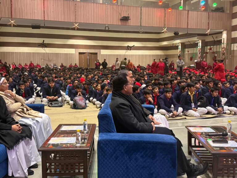 Xmas program in St. Peter's College, Agra