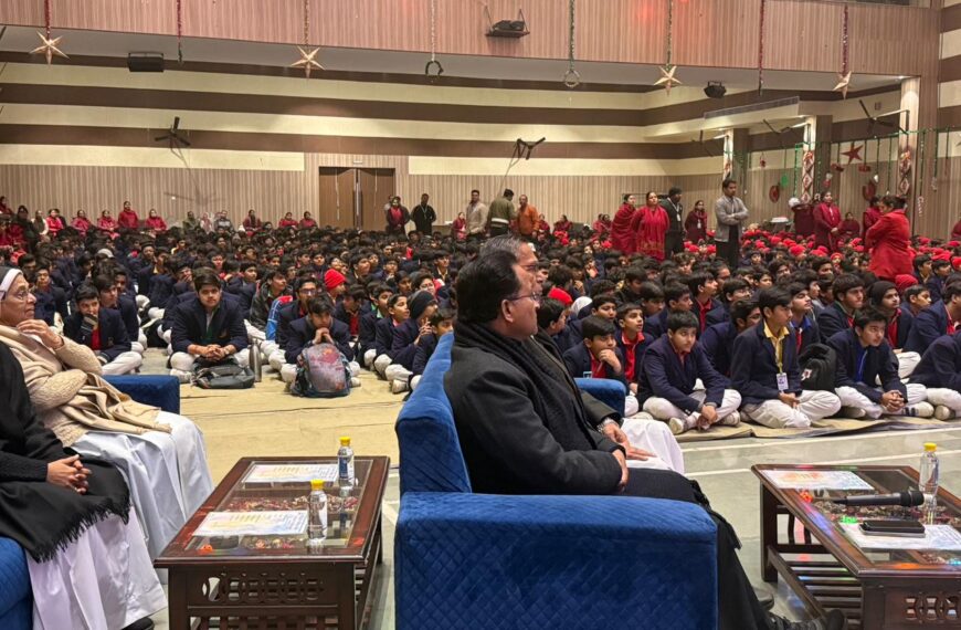 Xmas program in St. Peter's College, Agra