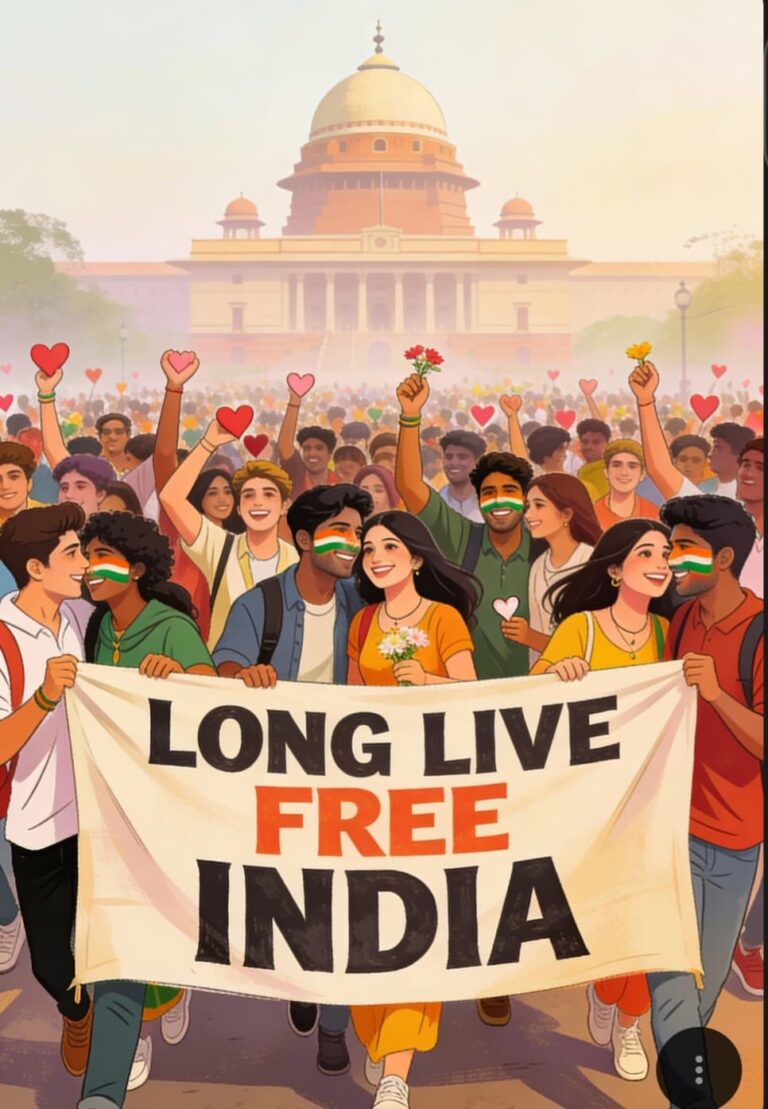 Long Live free India