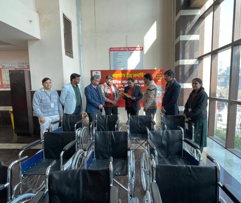 SN Medical College wheelchair donation