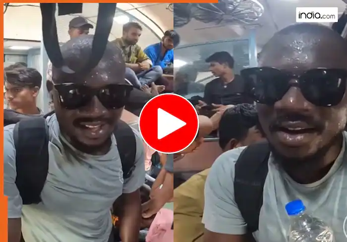 पहली बार जनरल बोगी में चढ़ा विदेशी यात्री, जो देखा वह जिंदगी भर नहीं भूलेगा | VIDEO