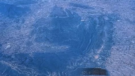 Aerial view of Aravalli hills and mining ban order impact 2025