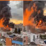 ब्राज़ील के मारिस्टा सैंटा मारिया कॉलेज में भीषण आग