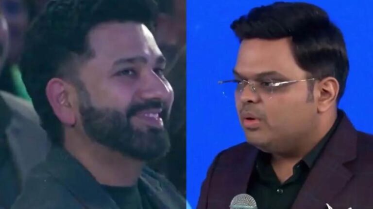 जय शाह के बयान पर प्रतिक्रिया देते भारतीय बल्लेबाज रोहित शर्मा, वीडियो वायरल
