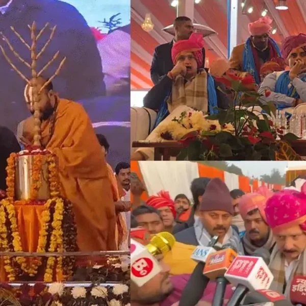 धनंजय सिंह ने चढ़ाया UP का सियासी पारा: बृजभूषण के घर RSS नेता संग हाजिरी, अखिलेश के सवाल पर जोड़े हाथ