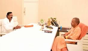 सांसद राजकुमार चाहर का महाराणा सांगा की प्रतिमा के लिए मुख्यमंत्री योगी आदित्यनाथ को लिखा पत्र।