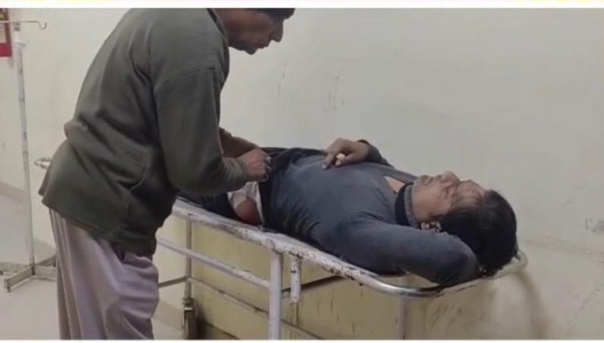 Agra Shahganj firing Indrapuram history sheeter BP shooting two injured