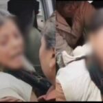 Agra woman parlor owner self immolation attempt Lucknow CM residence police harassment