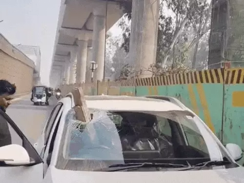 Agra Metro accident wooden sleeper car damage Khandari Crossing 2026