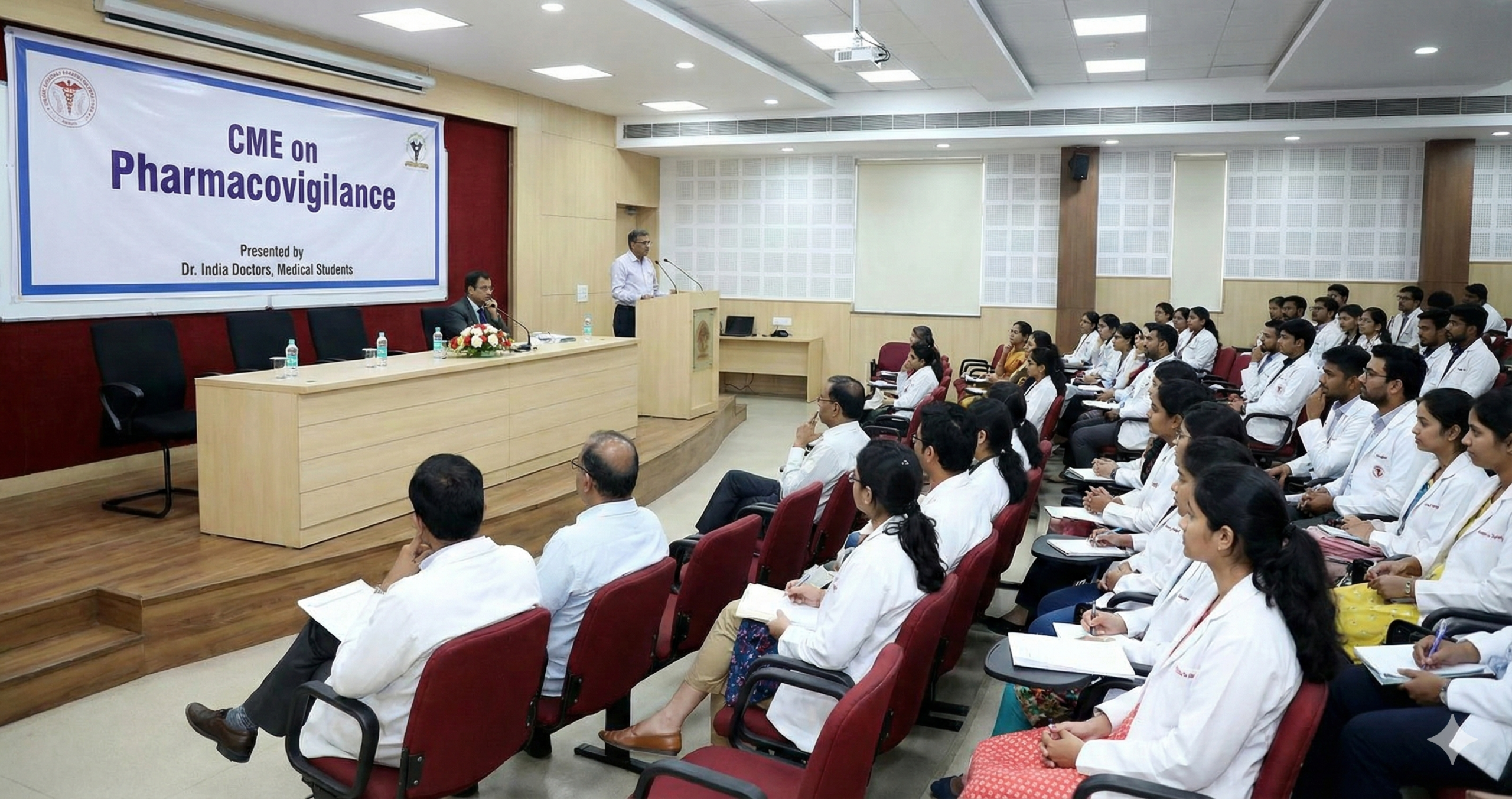 SN Medical College Agra organizes CME on Pharmacovigilance for drug safety, Principal Dr Prashant Gupta, Dr Alka Yadav HOD Pharmacology