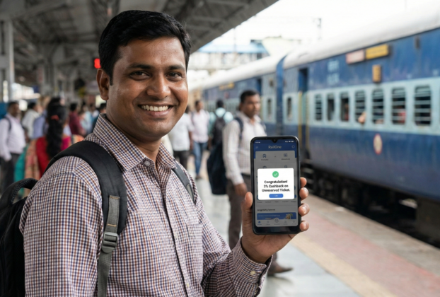 Indian Railways RailOne App 3 percent discount on unreserved general ticket booking via UPI and digital payment Agra Railway Division Taj News
