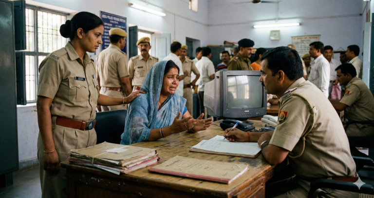 Agra News Jagdishpura police station woman files complaint against impotent husband and in laws for harassment