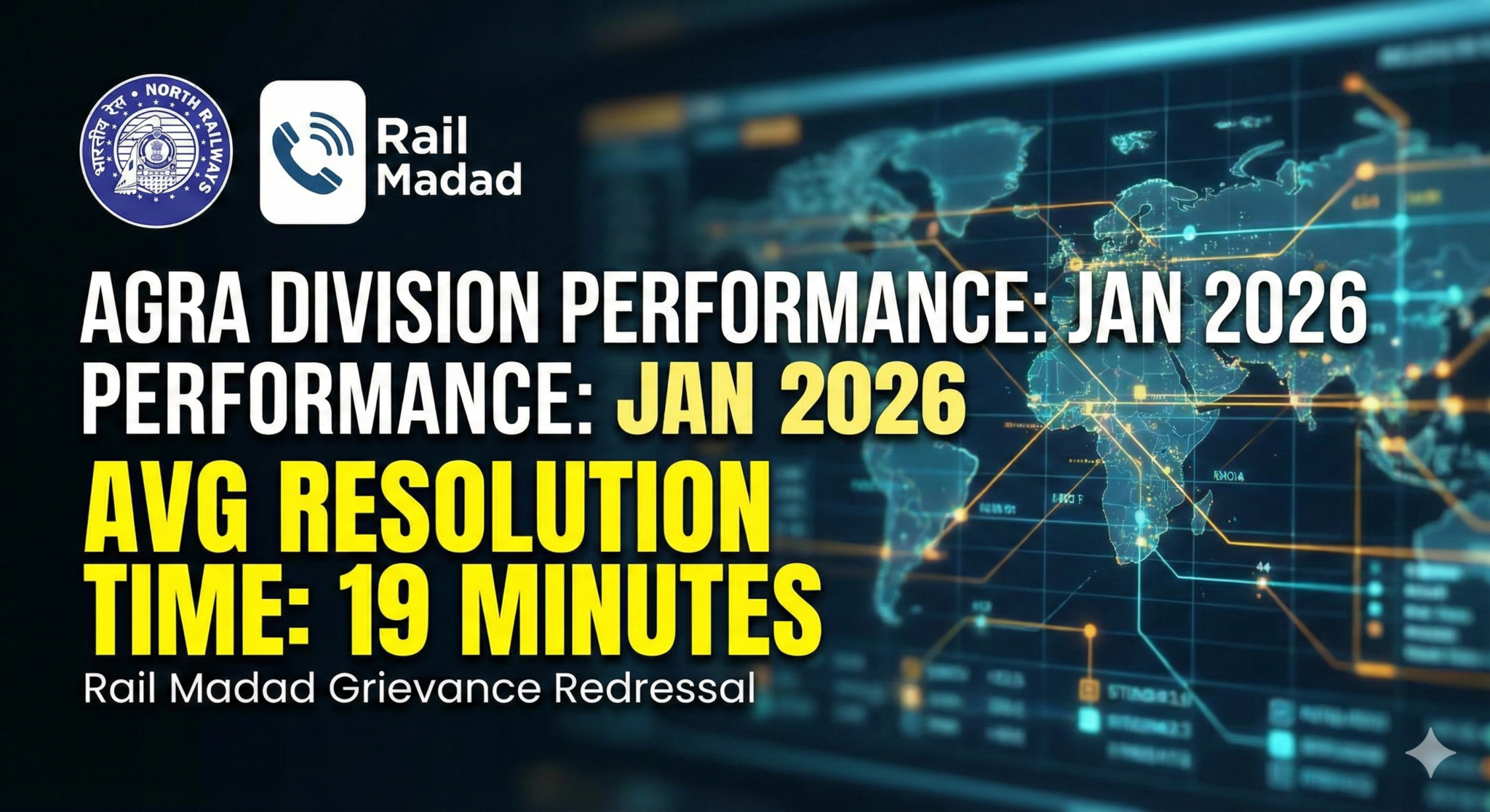 Rail Madad App success in Agra Division, DRM Gagan Goyal, Indian Railways