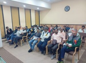 Chhattisgarh Janwadi Lekhak Sangh 4th conference Raipur, Kameshwar Pandey elected president.