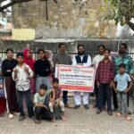 PAPA NGO organizing RTE admission assistance camp for poor children in Agra slums,