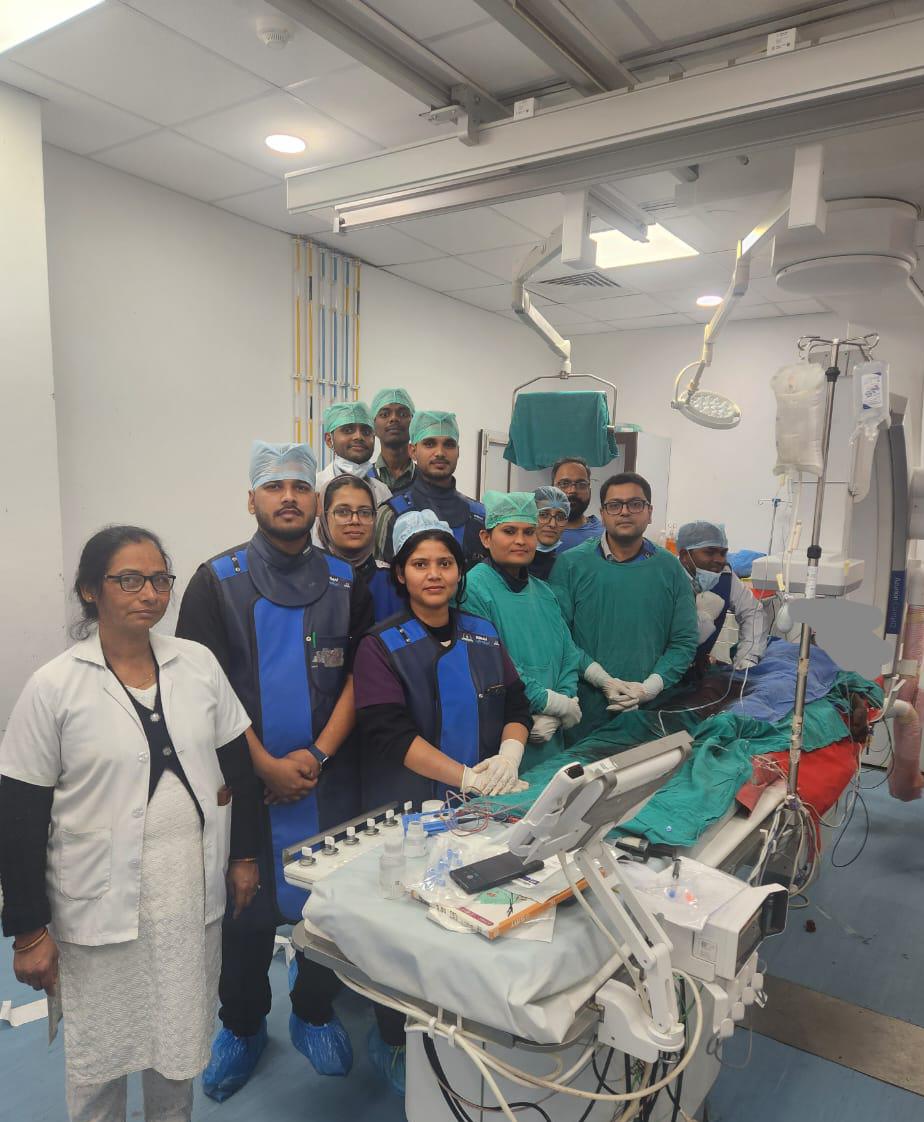 SN Medical College Agra doctors Dr Himanshu Yadav successfully perform Coarctation of Aorta stenting surgery on 17 year old boy, medical history