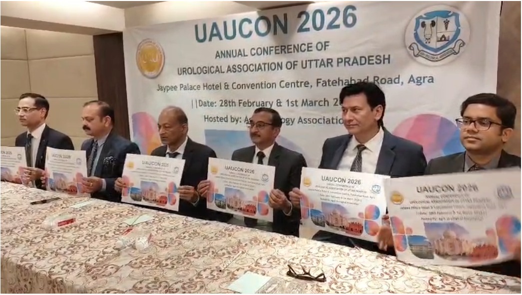 UAUCON 2026 Urological Association conference at Jaypee Palace Agra AI in urology Taj News report