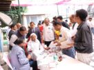 Free health camp by Lions Club Agra Vishal and Diabetes Forum in Baldeo Mathura Taj News report