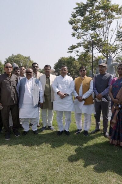 आगरा में गीता गोविन्द वाटिका का भव्य लोकार्पण और ब्रज थीम