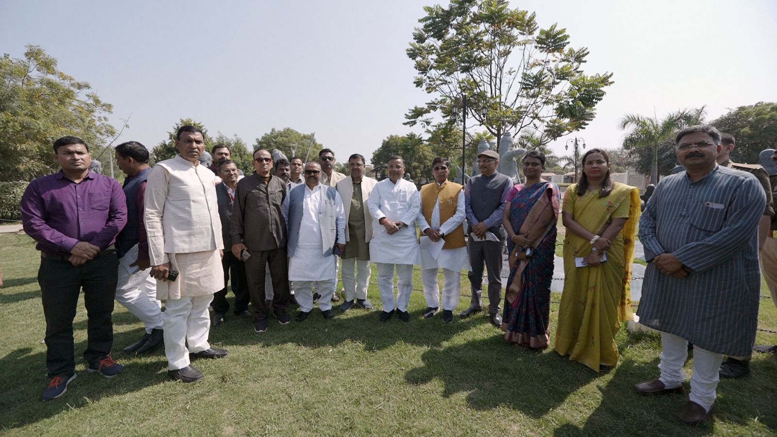 आगरा में गीता गोविन्द वाटिका का लोकार्पण समारोह