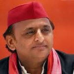 Akhilesh Yadav press conference addressing media regarding US-India Trade Deal and Make in India failure.