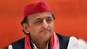 Akhilesh Yadav press conference addressing media regarding US-India Trade Deal and Make in India failure.