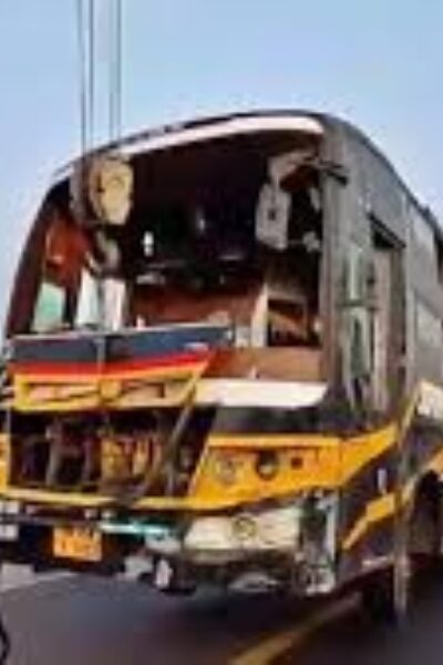 Purvanchal Expressway Bus Accident Lucknow Taj News Ground Report