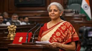 Union Budget 2026 Nirmala Sitharaman Parliament House budget briefcase news photo