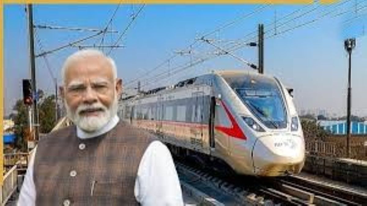 PM Narendra Modi inaugurates Meerut Metro and Namo Bharat Rapid Rail RRTS with CM Yogi Adityanath Taj News