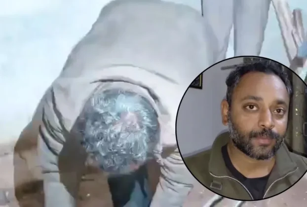 Jhansi crime news younger brother Musarib Beg kills older brother Tariq Beg with axe over tea dispute, buries body in house courtyard under cooler Drishyam style