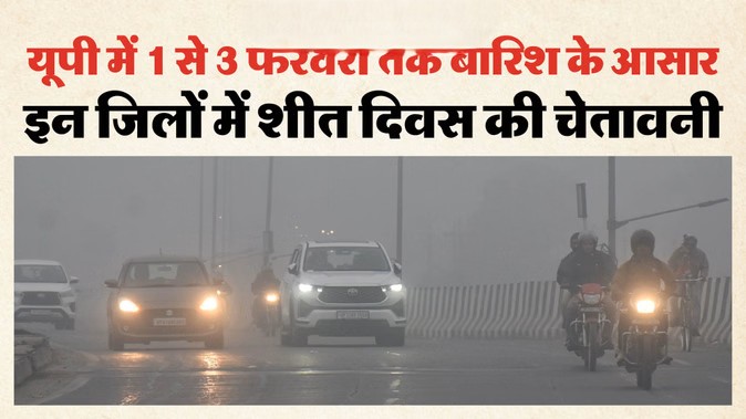 UP Weather Update rain forecast fog cold day alert Agra weather news 2026