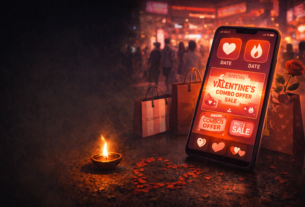 Brij Khandelwal article on Valentine market and modern love