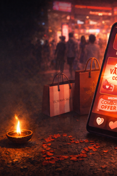 Brij Khandelwal article on Valentine market and modern love