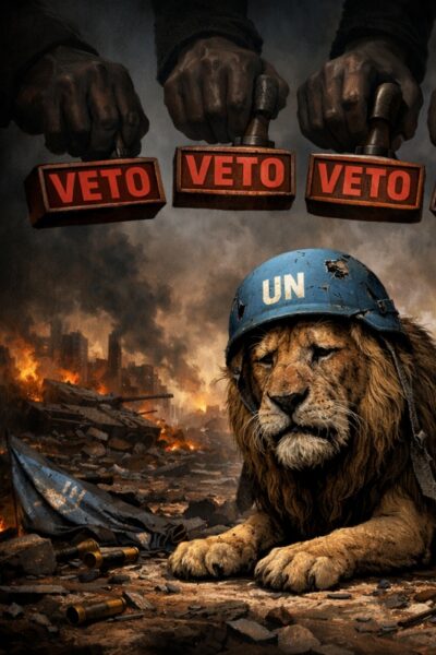 Brij Khandelwal article on United Nations failure, UNSC veto power and global geopolitics