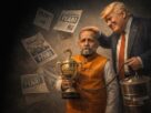 Rajendra Sharma political satire article on Indian foreign policy, Donald Trump influence and US Iran conflict silence