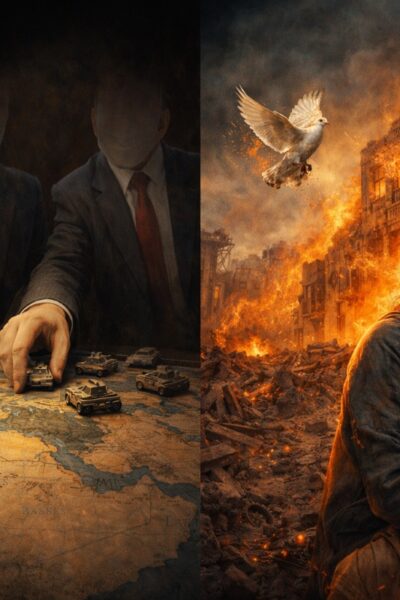 Brij Khandelwal opinion article on Iran war, human cost of global conflicts and need for peace