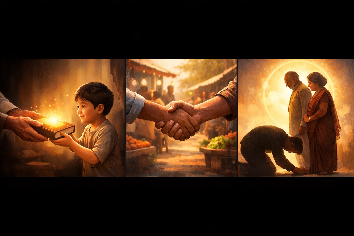 Dr Pramod Kumar article on moral values education behavior and parents importance