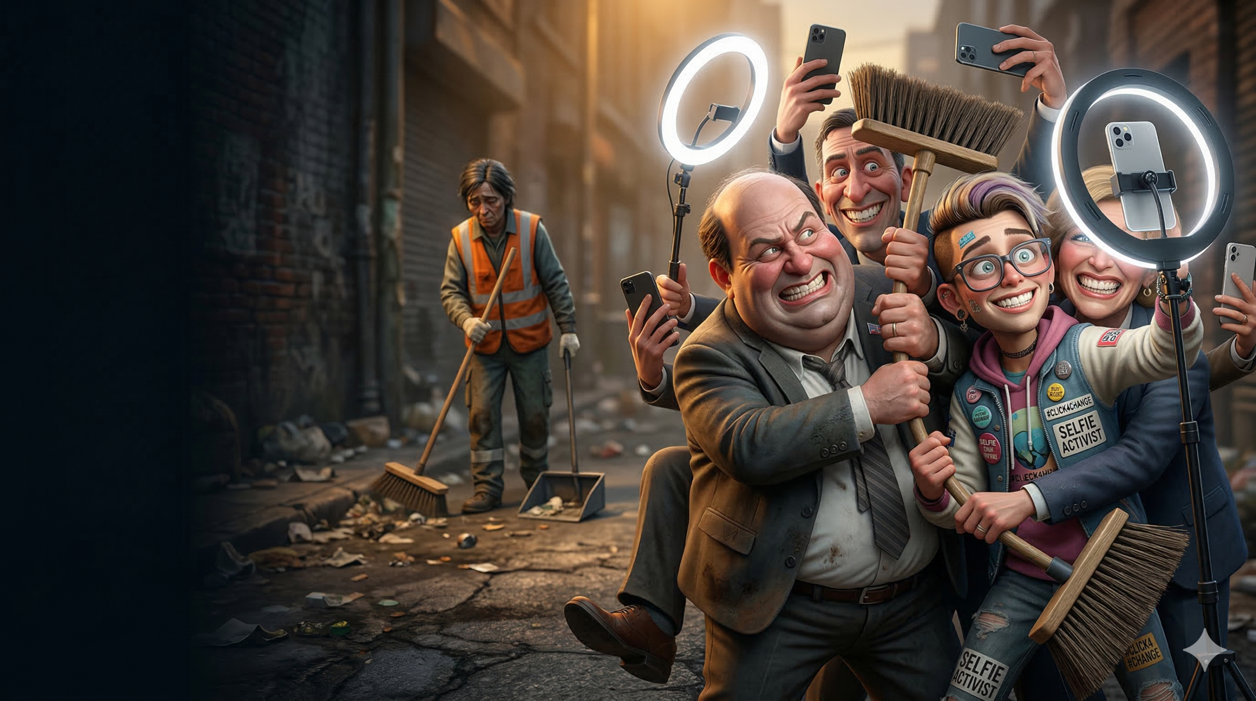 Brij Khandelwal satirical article on selfie culture, social media activism and personal branding