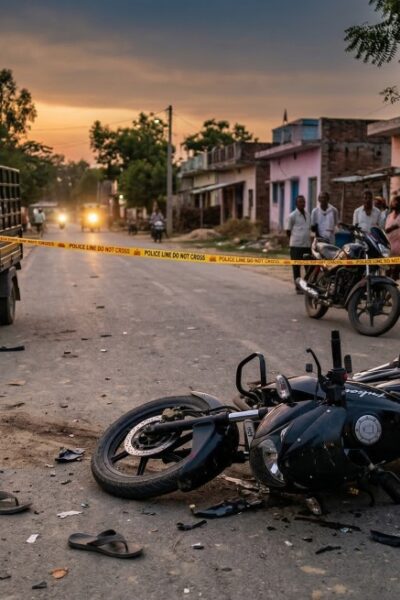 फतेहपुर सीकरी में सड़क हादसा