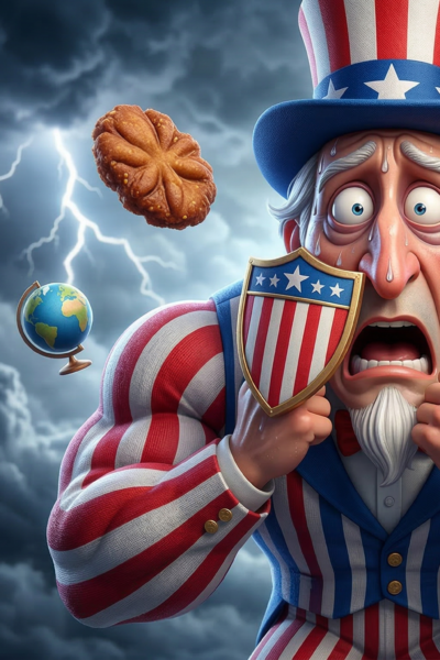 Vishnu Nagar political satire article on American imperialism and foreign policy