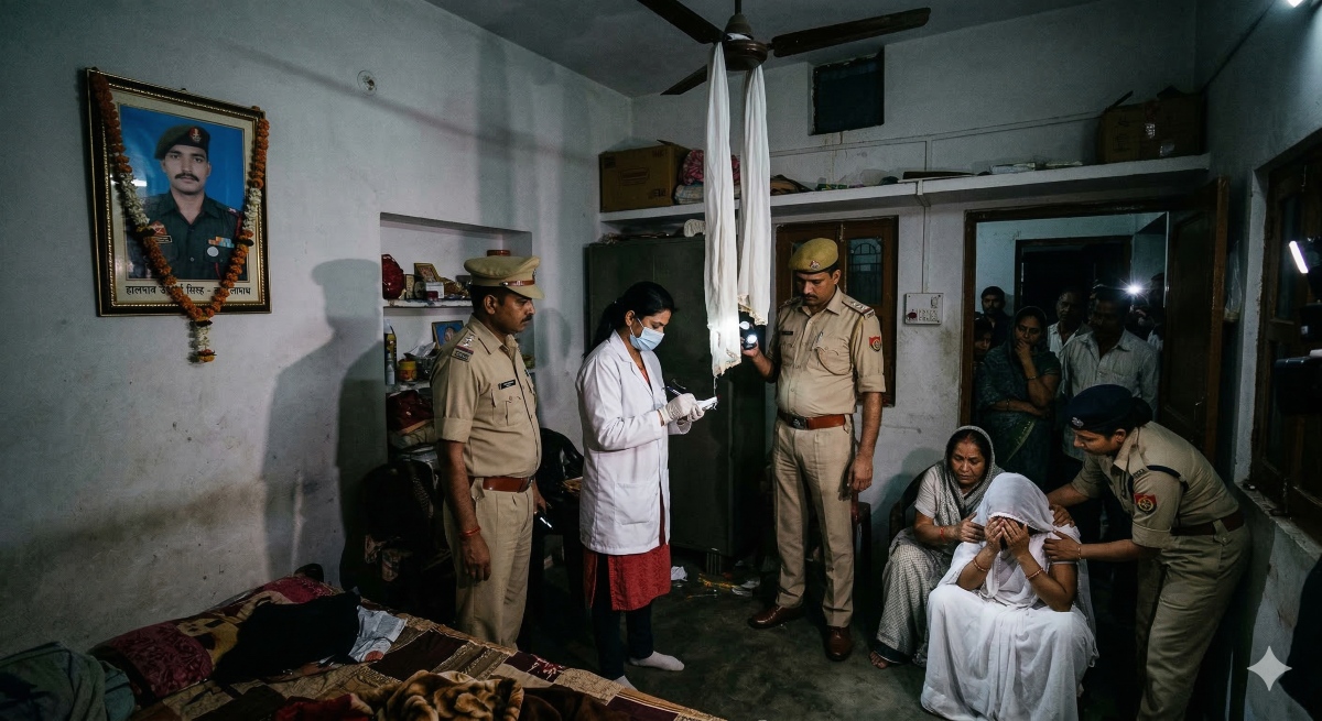 आगरा में सेना के हवलदार की मौत