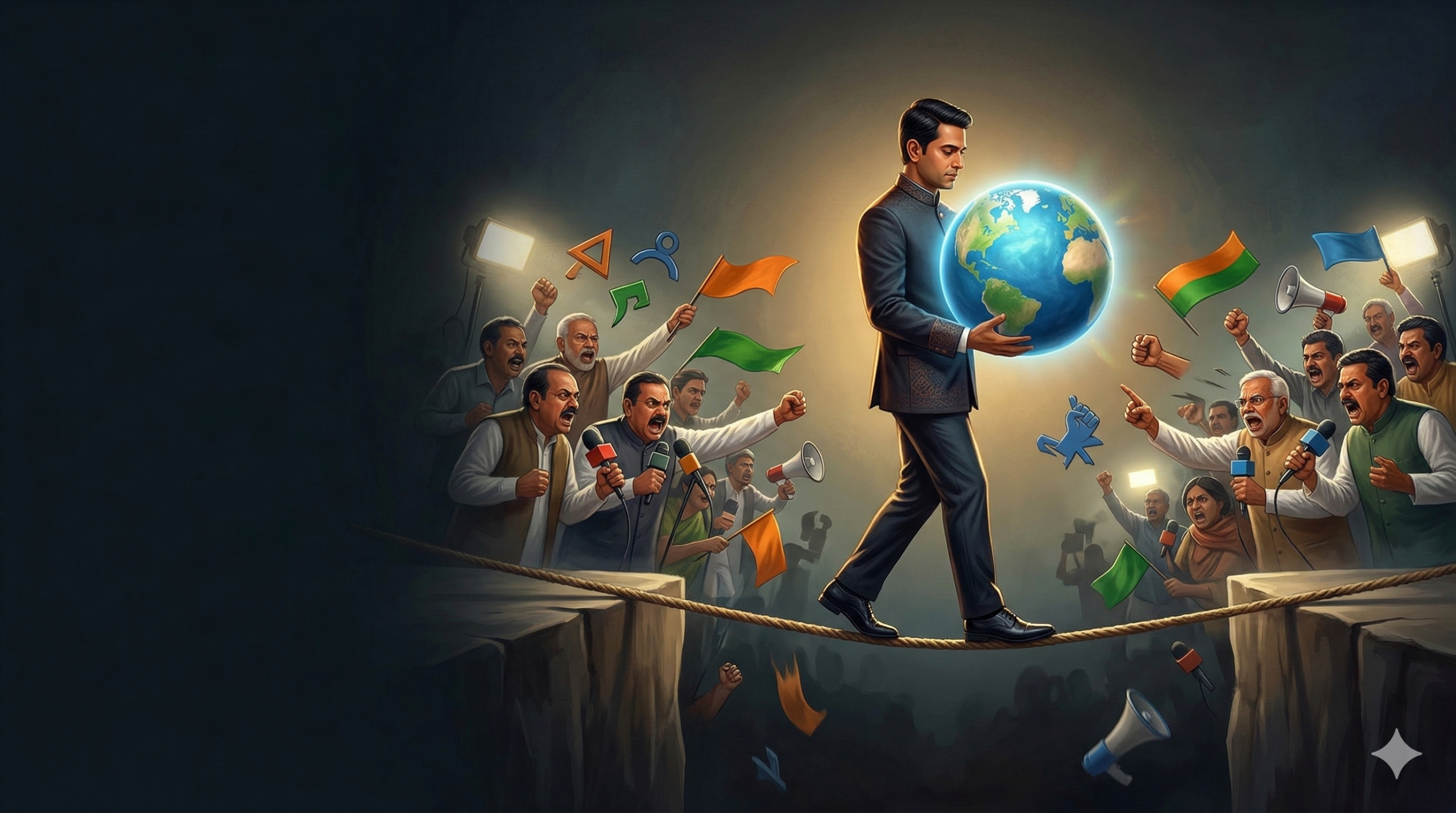 Brij Khandelwal article on Indian foreign policy and domestic politics