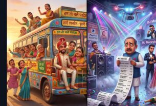 शादी का नया रंगमंच: पहले बस में बारात, अब कारों की कतार... प्यार का परचम या सिर्फ पैकेज की परेड? Brij Khandelwal satirical article on modern Indian weddings, love marriage and event management show off