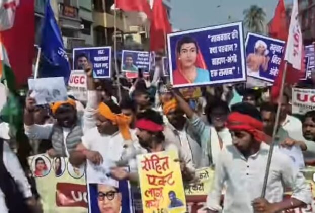 Badal Saroj article on UGC guidelines controversy, caste discrimination, and Supreme Court stay