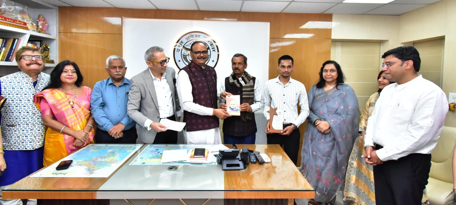 मालिनी अवस्थी जी की उपस्थिति